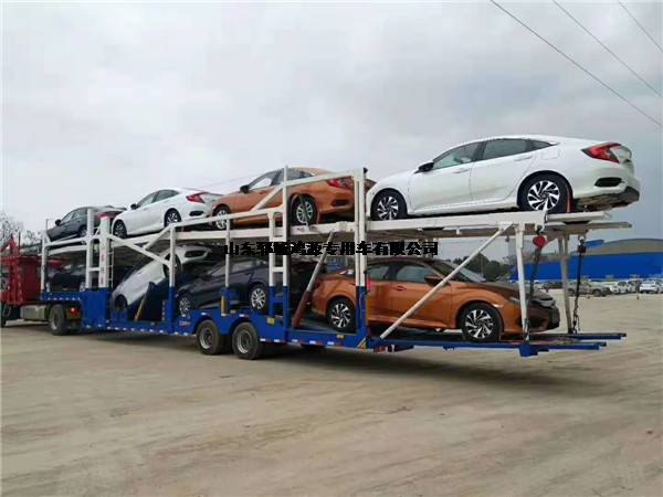 六位车辆运输半挂车