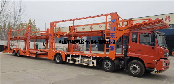 中置轴车辆运输半挂车