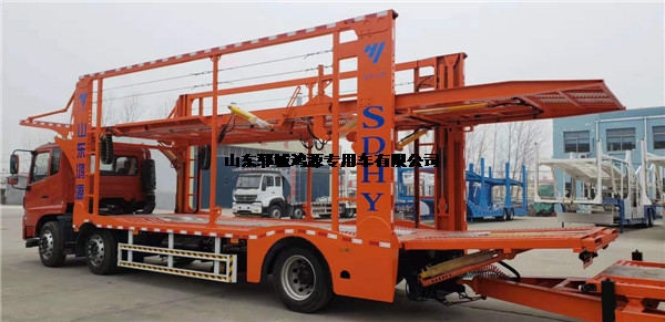 中置轴车辆运输半挂车