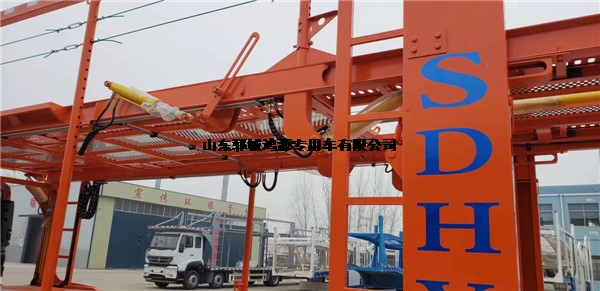 中置轴车辆运输半挂车