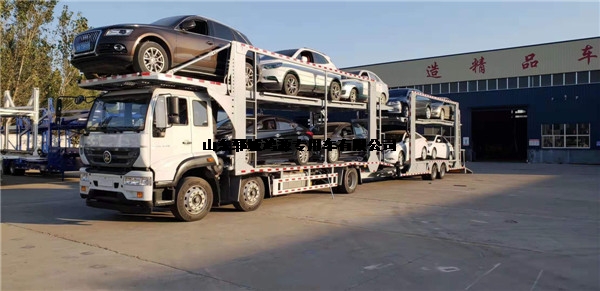 中置轴车辆运输半挂车