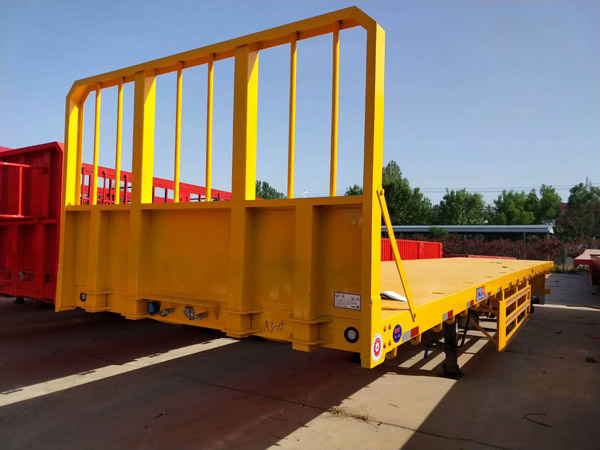 平板运输半挂车