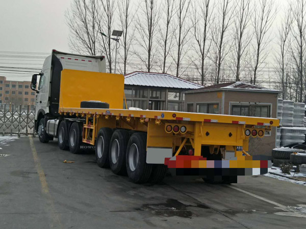 平板运输半挂车